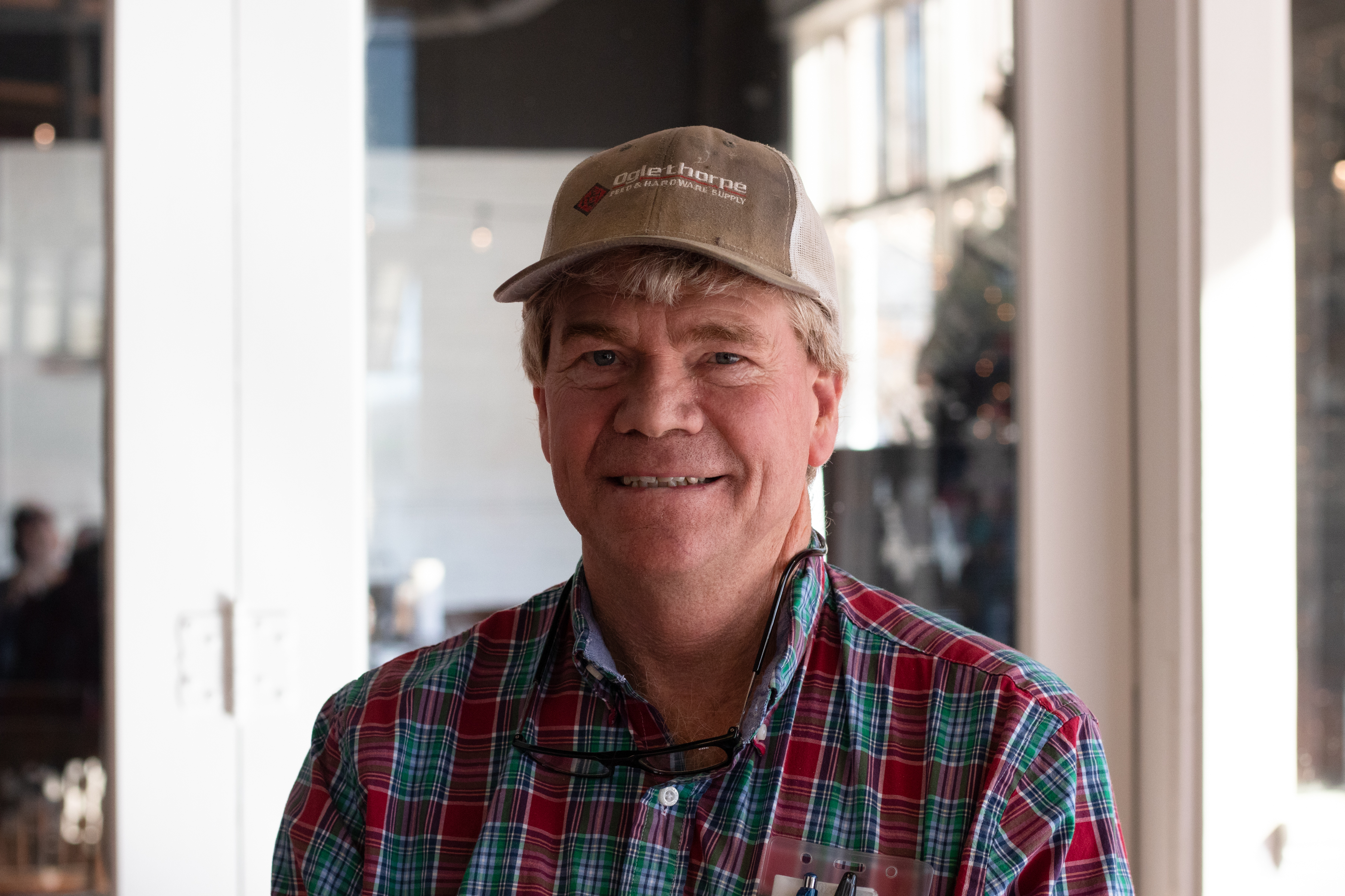 Danny Sanders, owner of Oglethorpe County Feed and Hardware Supply, said holiday sales have been up this year. (Photo/Sarah White)