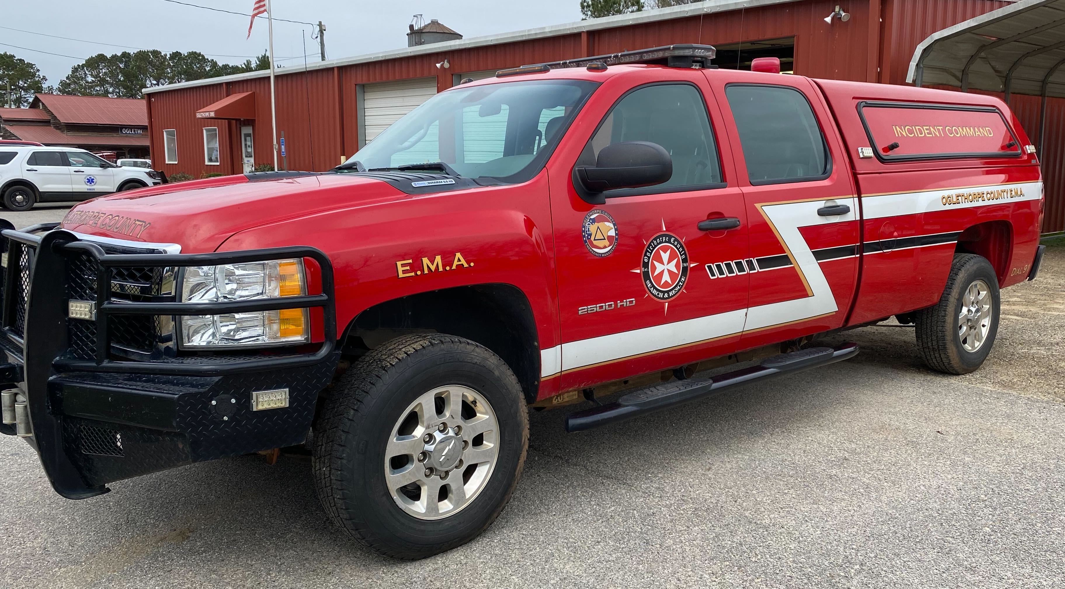 The Oglethorpe County Board of Commissioners voted to extend the use the Quick Response Vehicle (QRV) for another six months. The QRV is equipped like an ambulance but can’t transport patients. (Submitted Photo)