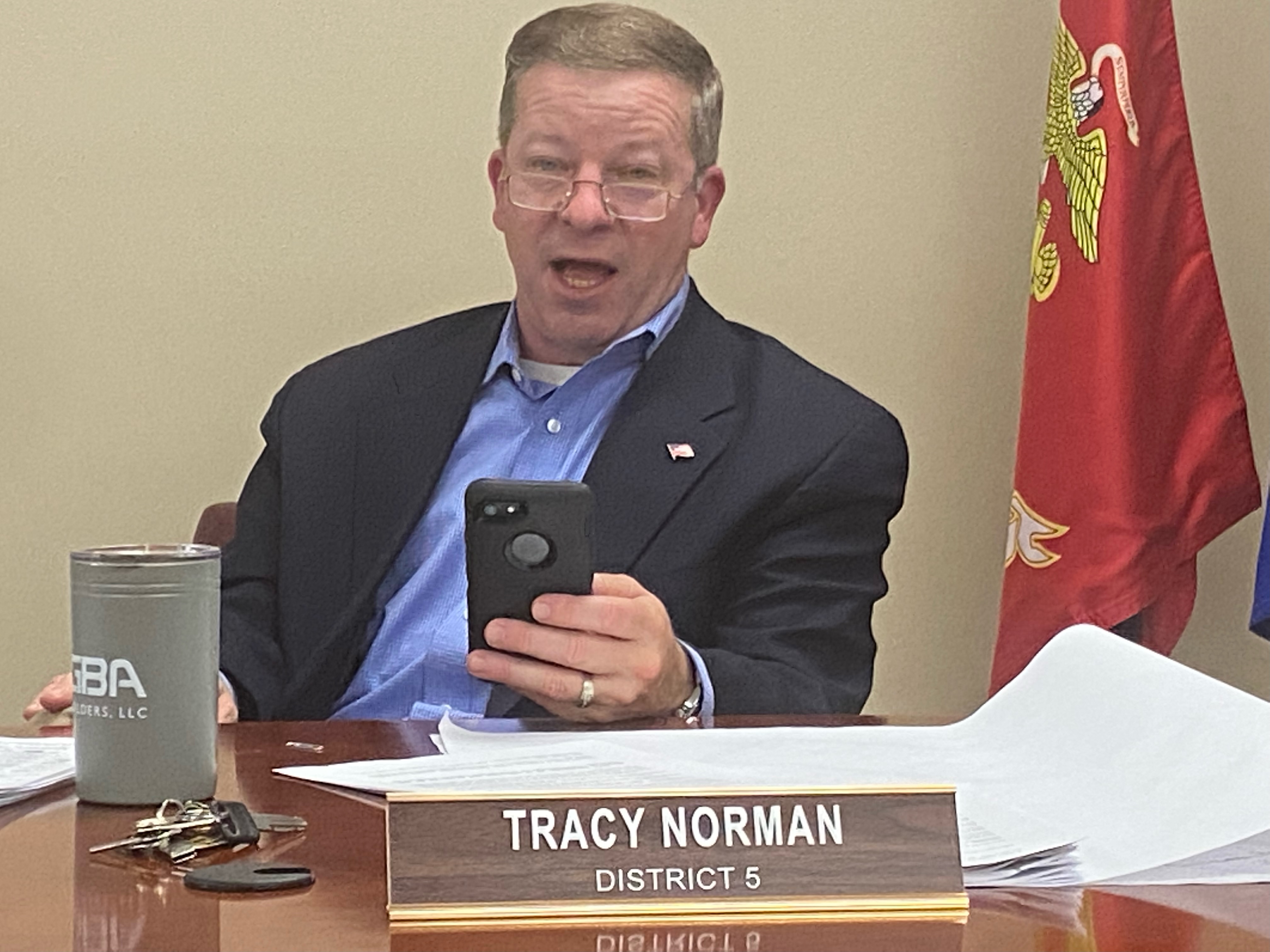 District 5 Commissioner Tracy Norman, who is from Oglethorpe County, donates the salary that he receives as a county commissioner to various organizations. (Dink NeSmith/The Oglethorpe Echo)
