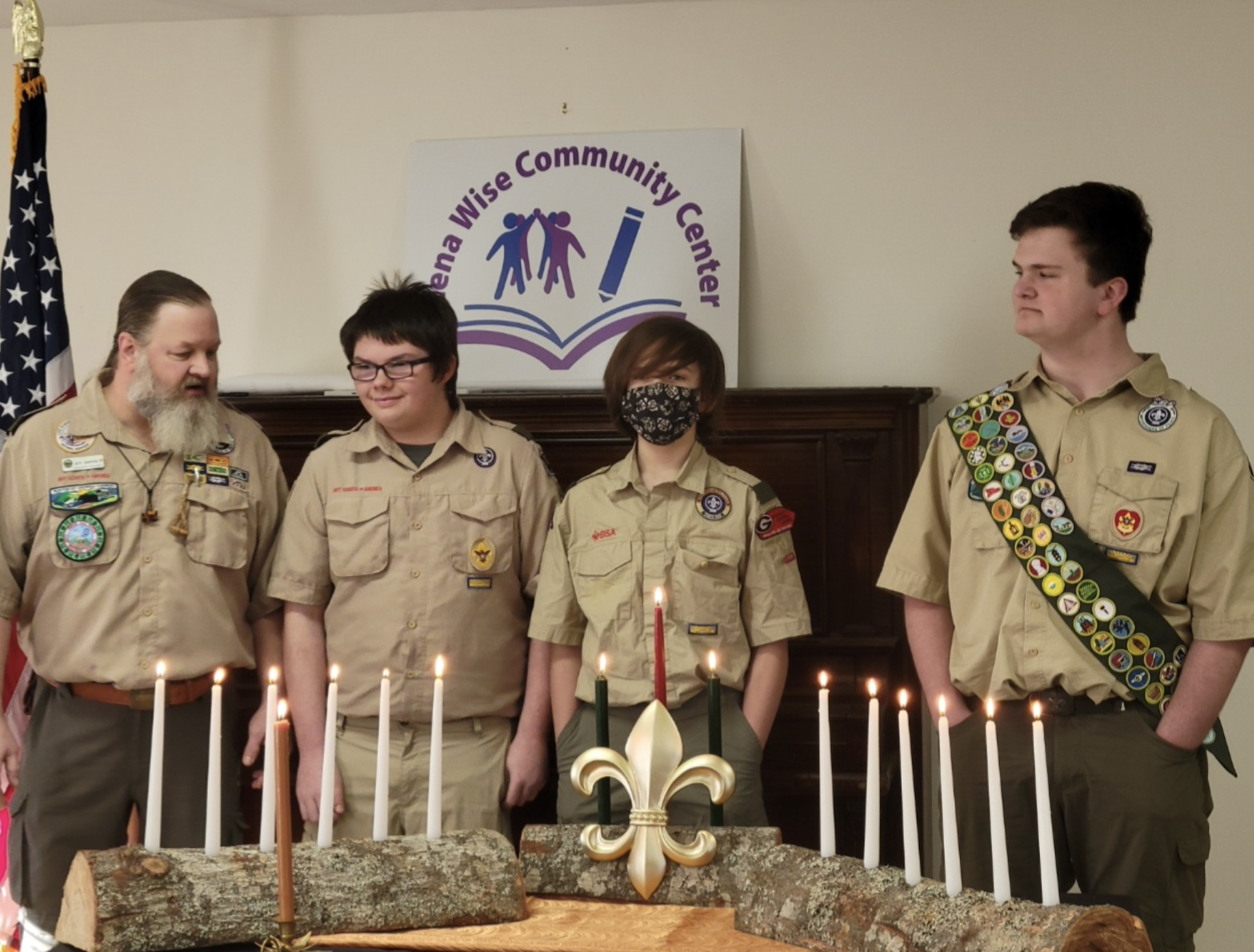 The Boy Scouts of Oglethorpe County regularly hold their meetings at the Lena Wise Community Center. The Boy Scouts directly benefit from the support for the center. (Submitted Photo)