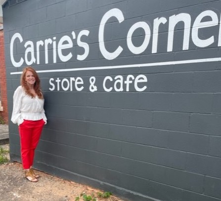 Carrie Faris has spent a year planning and working on her new convenience store called Carrie’s Corner, which opened Monday in Stephens. (Submitted Photo)