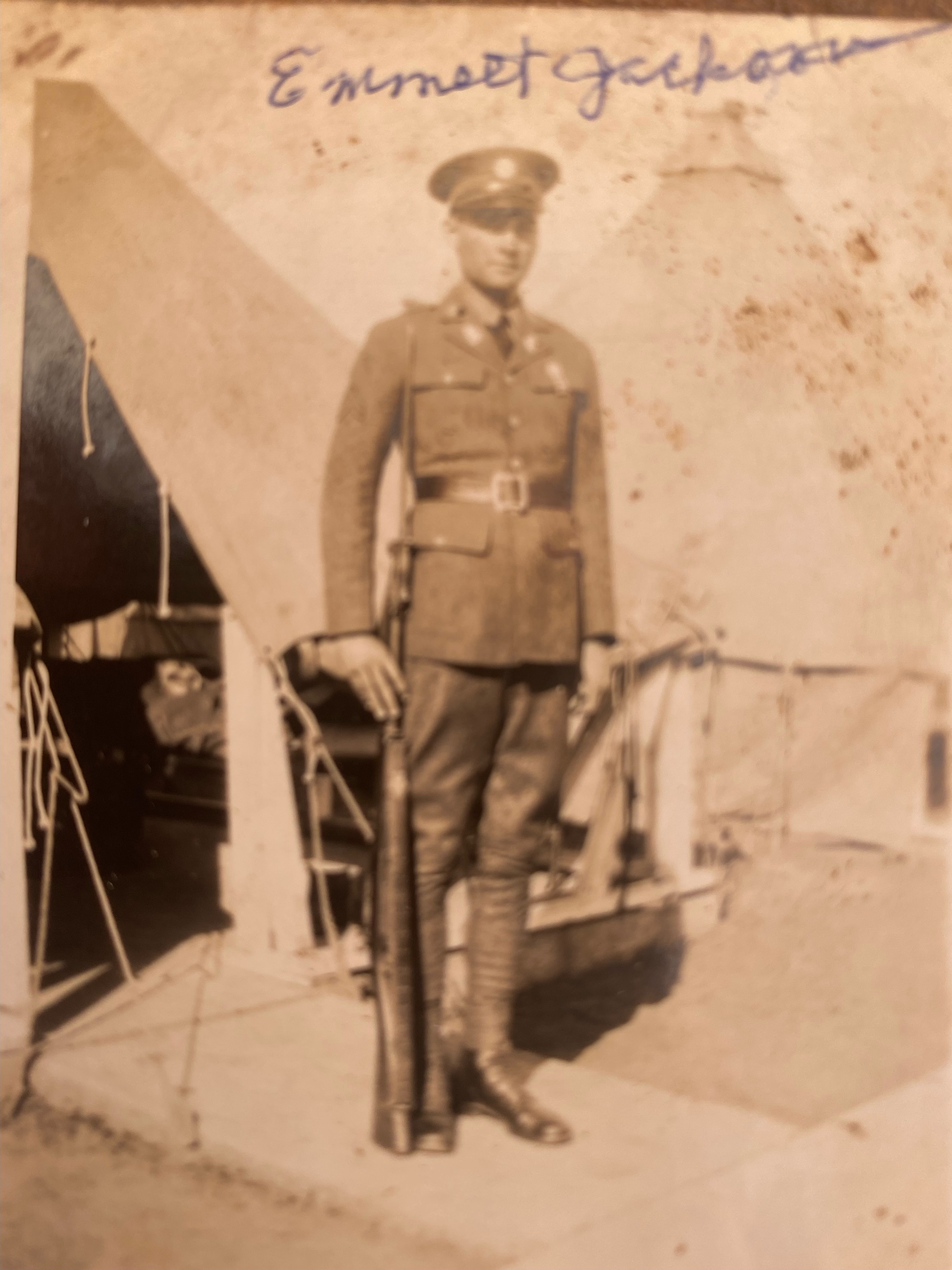 Oglethorpe County native Olin E. Jackson Jr., called Emmett, served in the U.S. Army and was one of many killed in the Philippines during the waning months of World War II. (Submitted Photo)