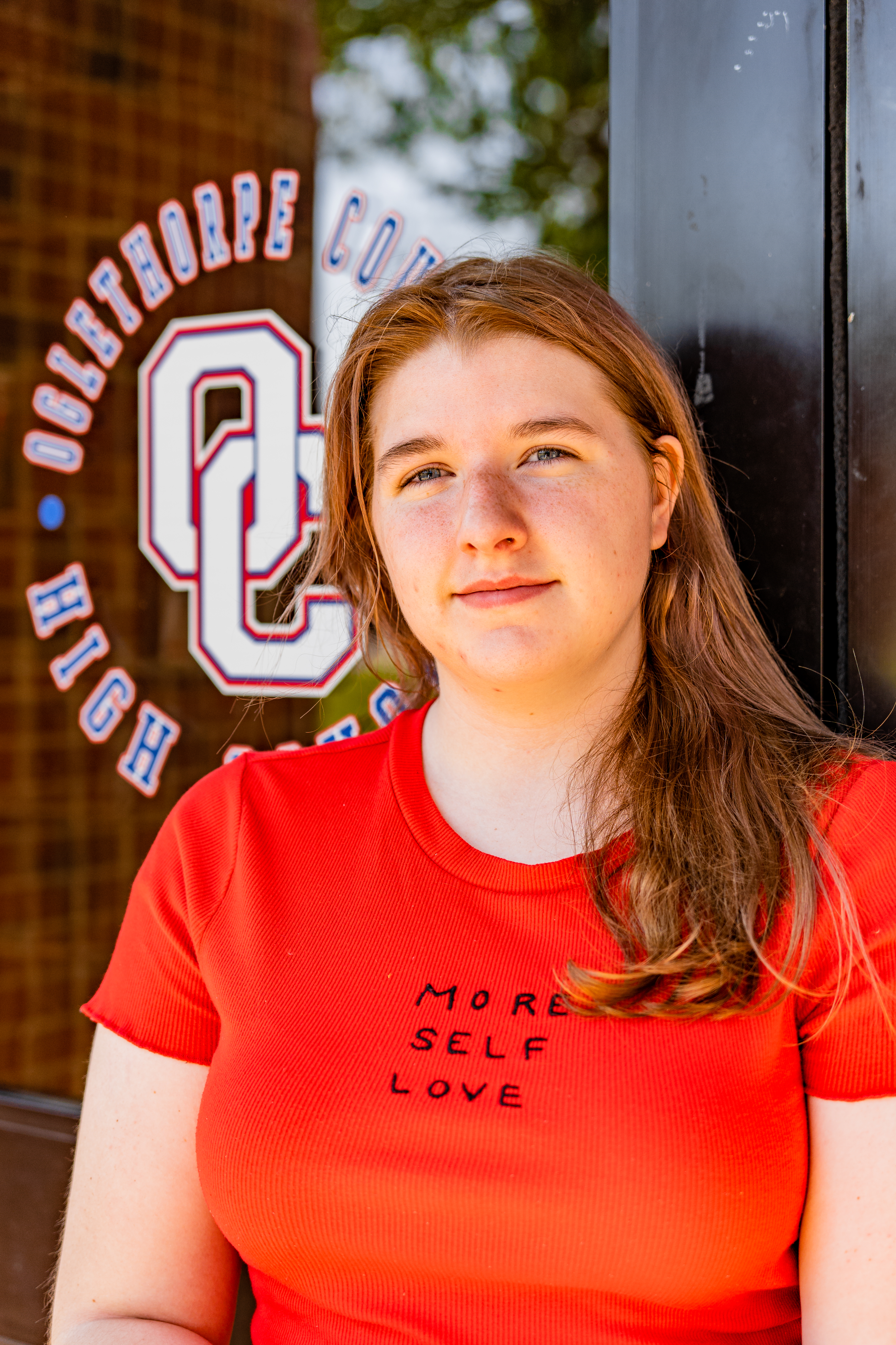 Trystyn Hovey, the STAR Student at OCHS, plans to continue working on her novel while she attends the University of West Georgia next year. (Photo/Jack Casey)