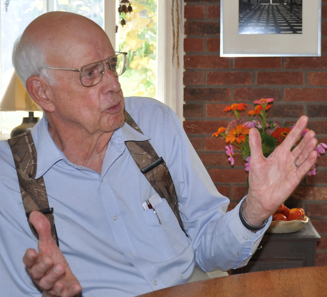 Wendell Berry was the first person inducted into the Kentucky Writers Hall of Fame. His written and spoken words have carried the farmer and author’s influence to the far reaches of the globe. (Photo/Dink NeSmith)