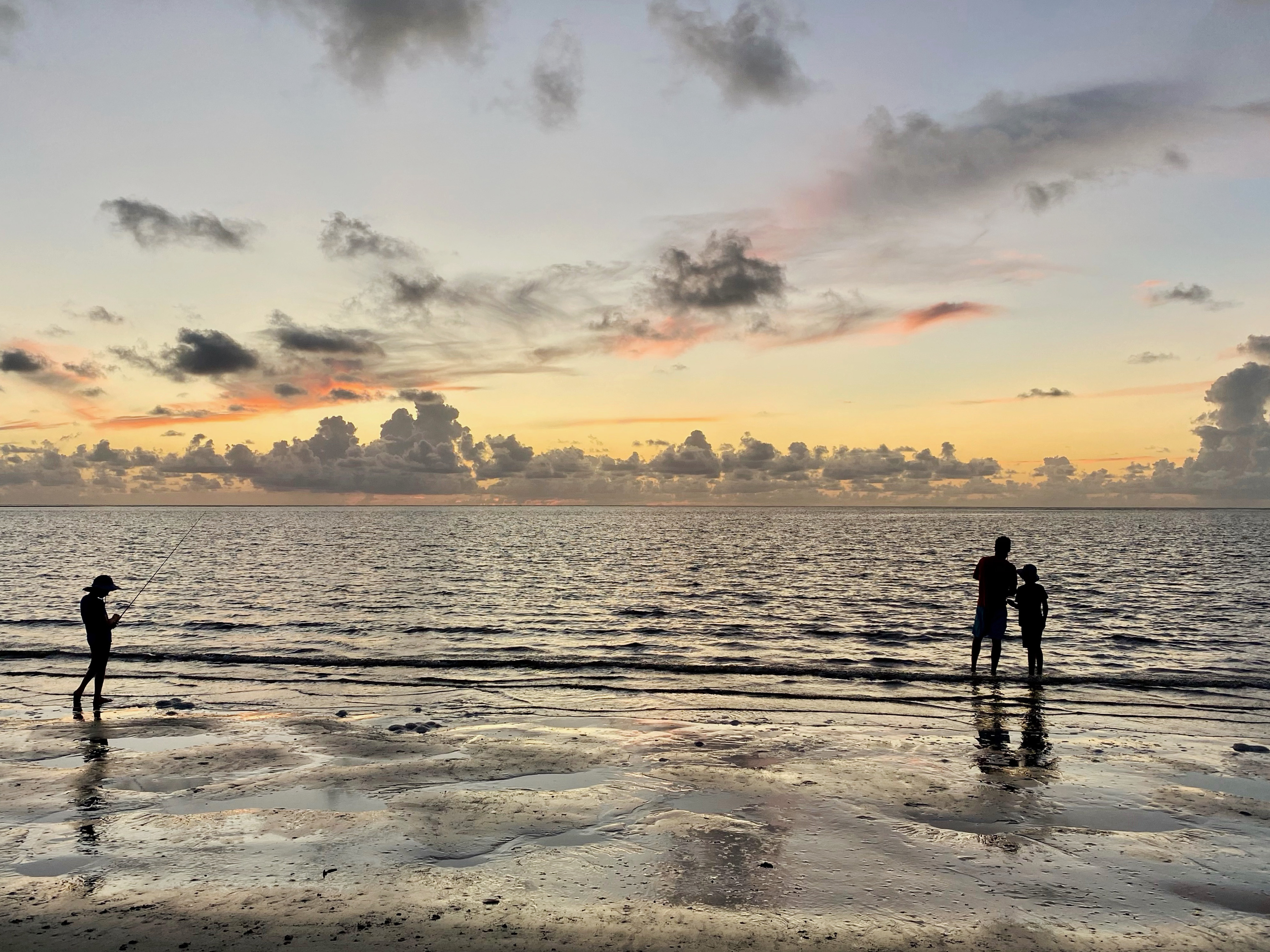 Our family — all 16 of us — love basking in the natural wonders of Georgia’s outdoors. Sunrise on the coast of the Golden Isles is a special time of day. And it’s an extra special time for our son Alan to take his sons, William and Fenn, fishing in the surf of Cumberland Island. As soon as all eight of our grandchildren could walk, they were holding fishing poles. (HEATHER NESMITH/SUBMITTED)
