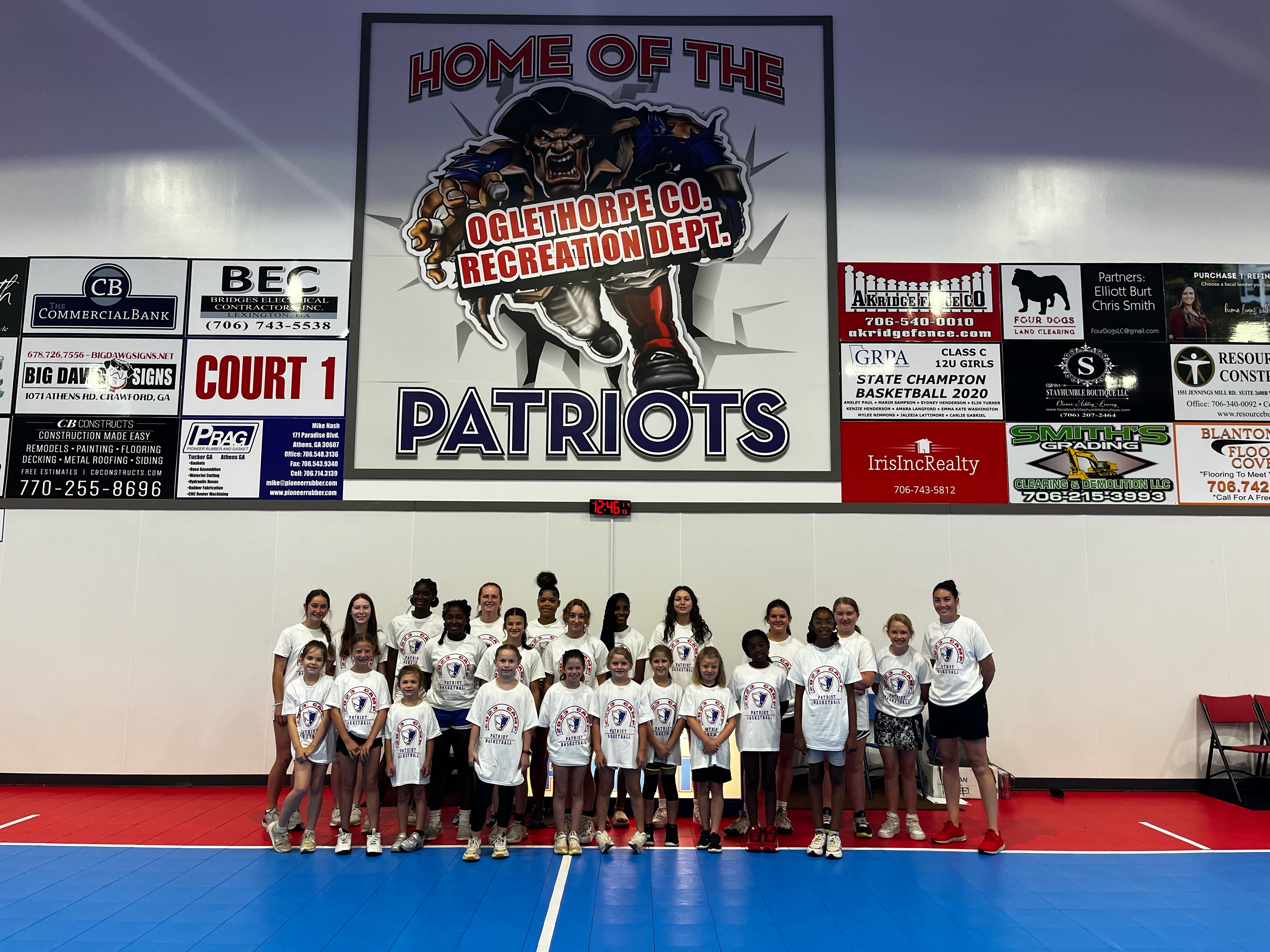 Oglethorpe County High School girls basketball and softball coach Brianna Dickens has had a busy summer running youth camps for both sports.(SUBMITTED PHOTOS)