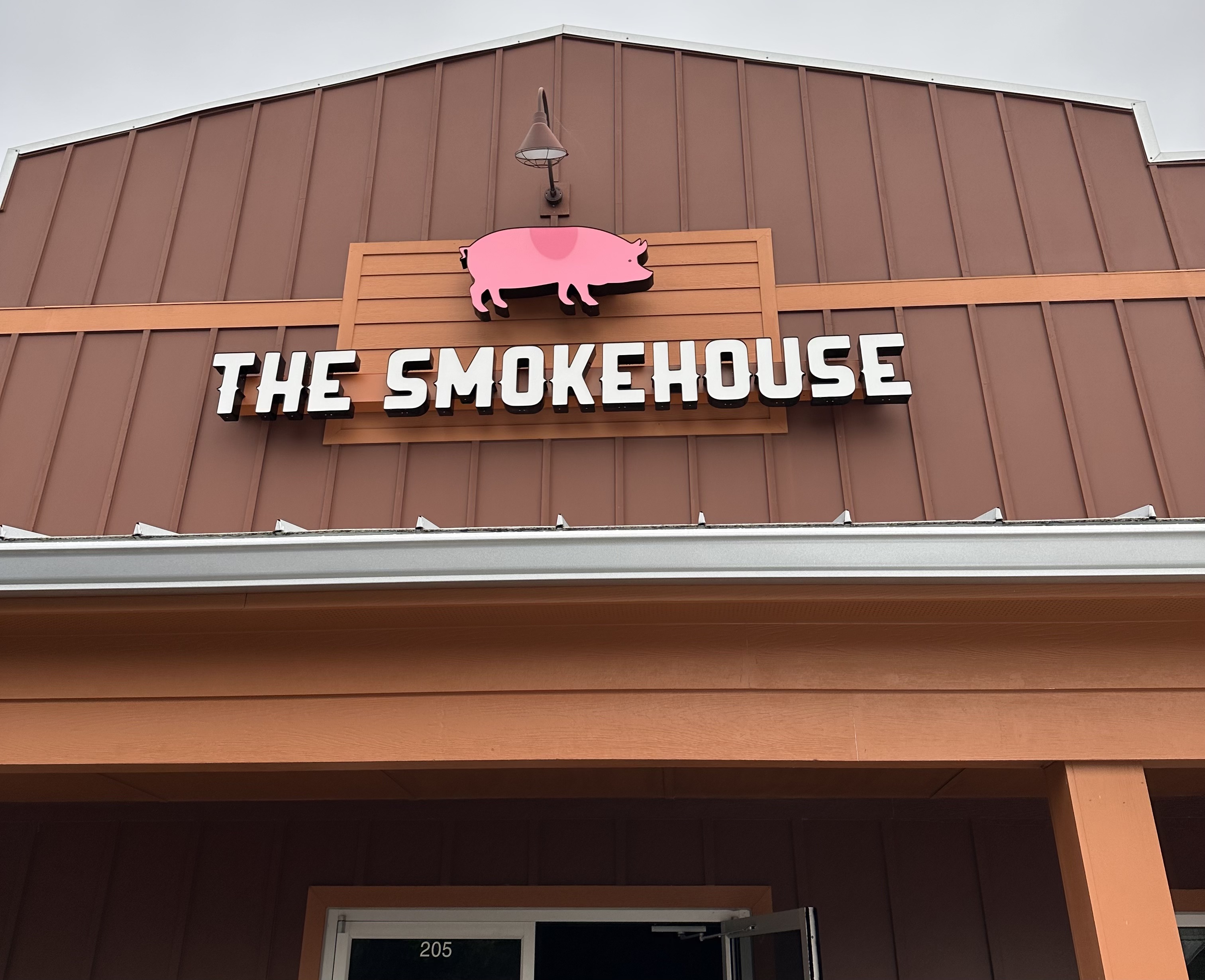 Front of Lexington Smokehouse, which is scheduled to open later this year, on Athens Road. (Submitted Photo/The Oglethorpe Echo)