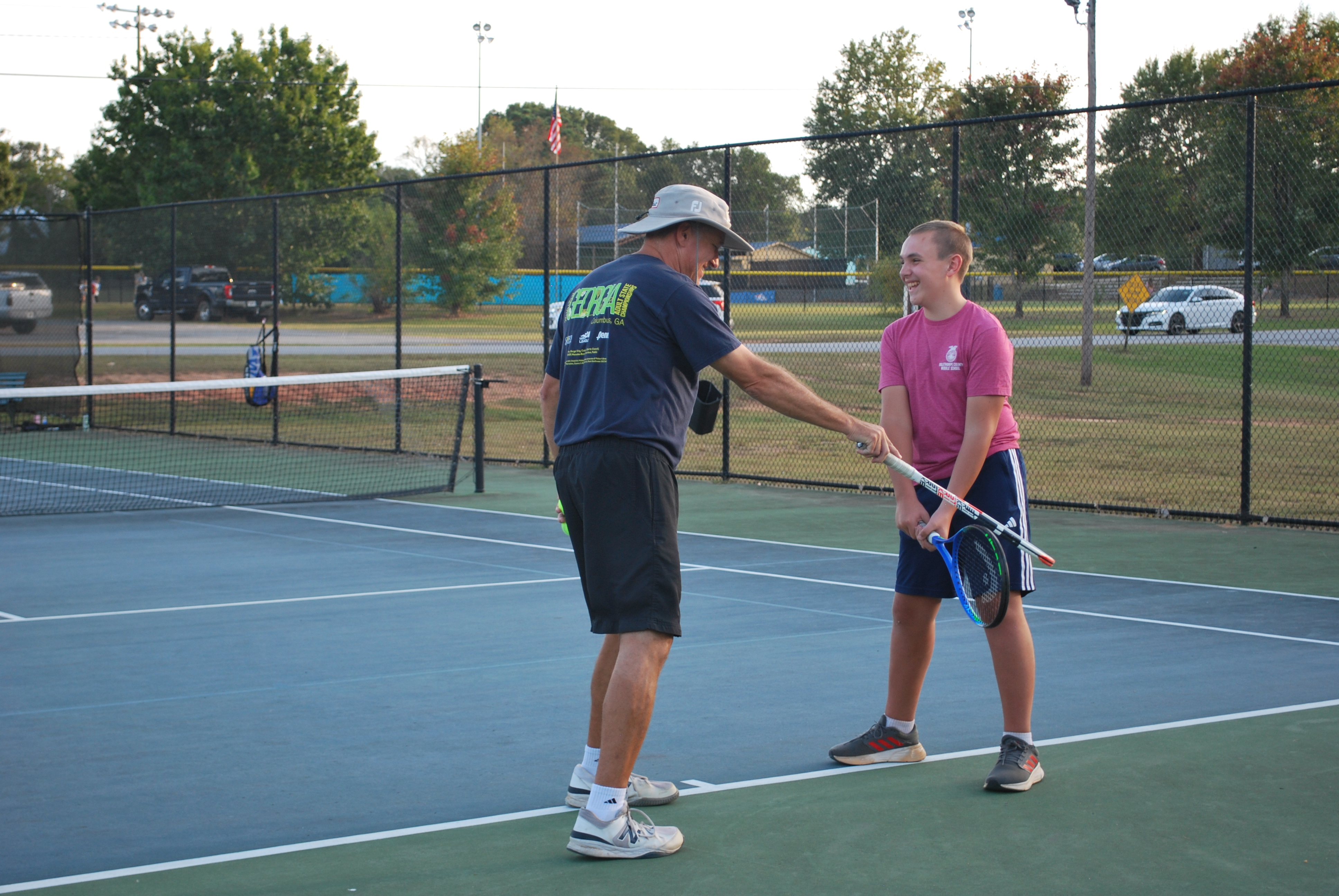 Tennis program expands, thanks to grants, support | The Oglethorpe Echo