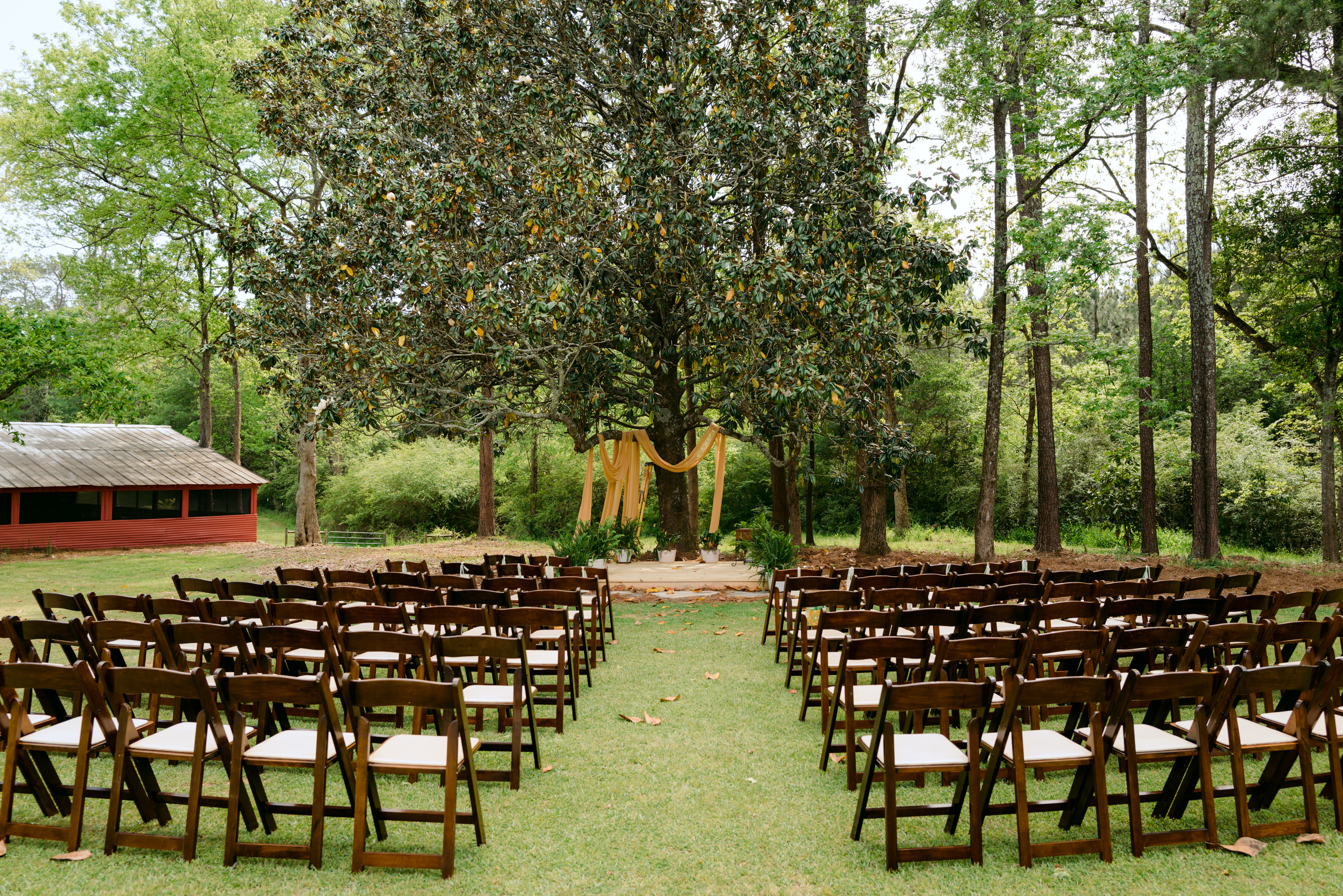 Weddings at The Gillen House include space to accommodate more than 100 guests. Co-owners Edward Toledano and Cynzia Sanchez were able to hold a test run when they hosted a wedding for Sanchez’s daughter last spring. (Submitted Photo)