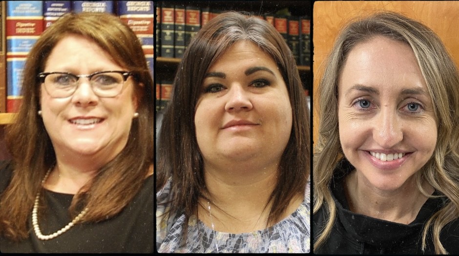 From left to right: Kelli Smith, Megan Coile and Kayla Grier. (Submitted Photos)