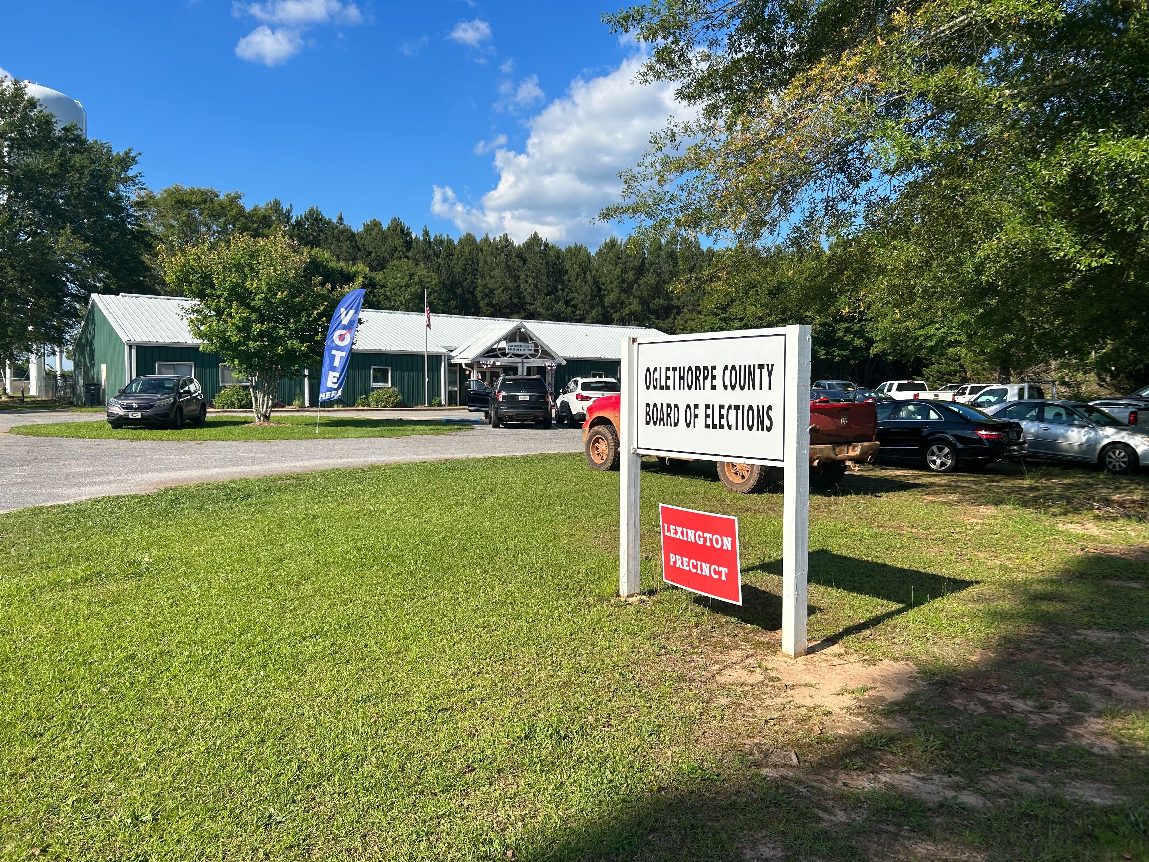 The Oglethorpe County Board of Elections Office on May 21, 2024. (Zeke Palermo/The Oglethorpe Echo))