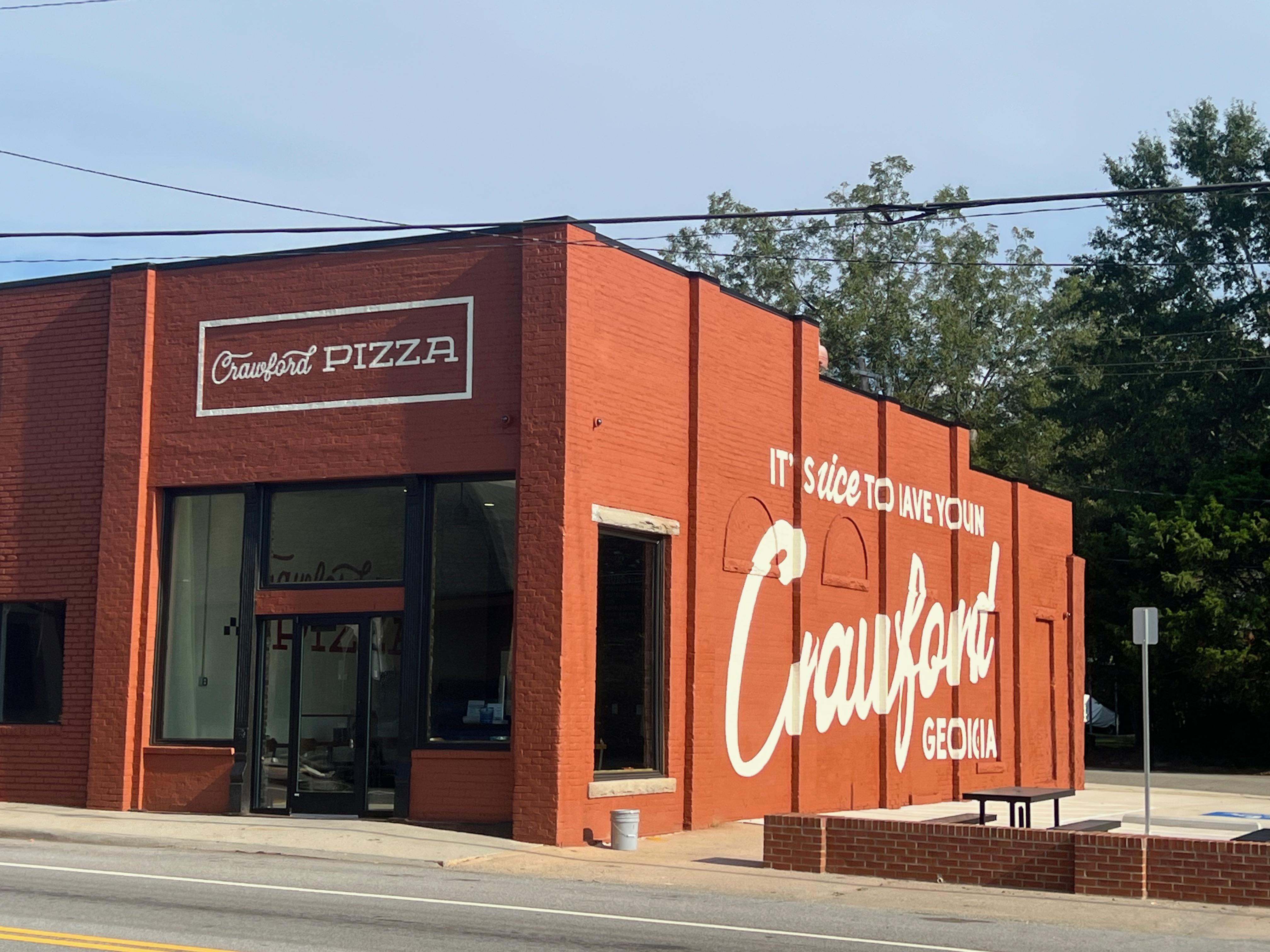 Crawford Pizza, one of two restaurants in Crawford, along with G Brand BBQ, can sell alcohol by the drink after the city passed an ordinance last week. (File/The Oglethorpe Echo)
