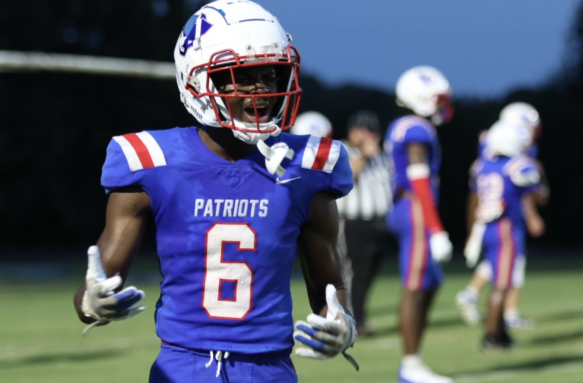 Darius Heard was one of Oglethorpe County’s top players in the opener. He rushed for 111 yards and three TDs on 19 carries and completed all four of his passing attempts for 40 yards. (Sarah Coyne/The Oglethorpe Echo)
