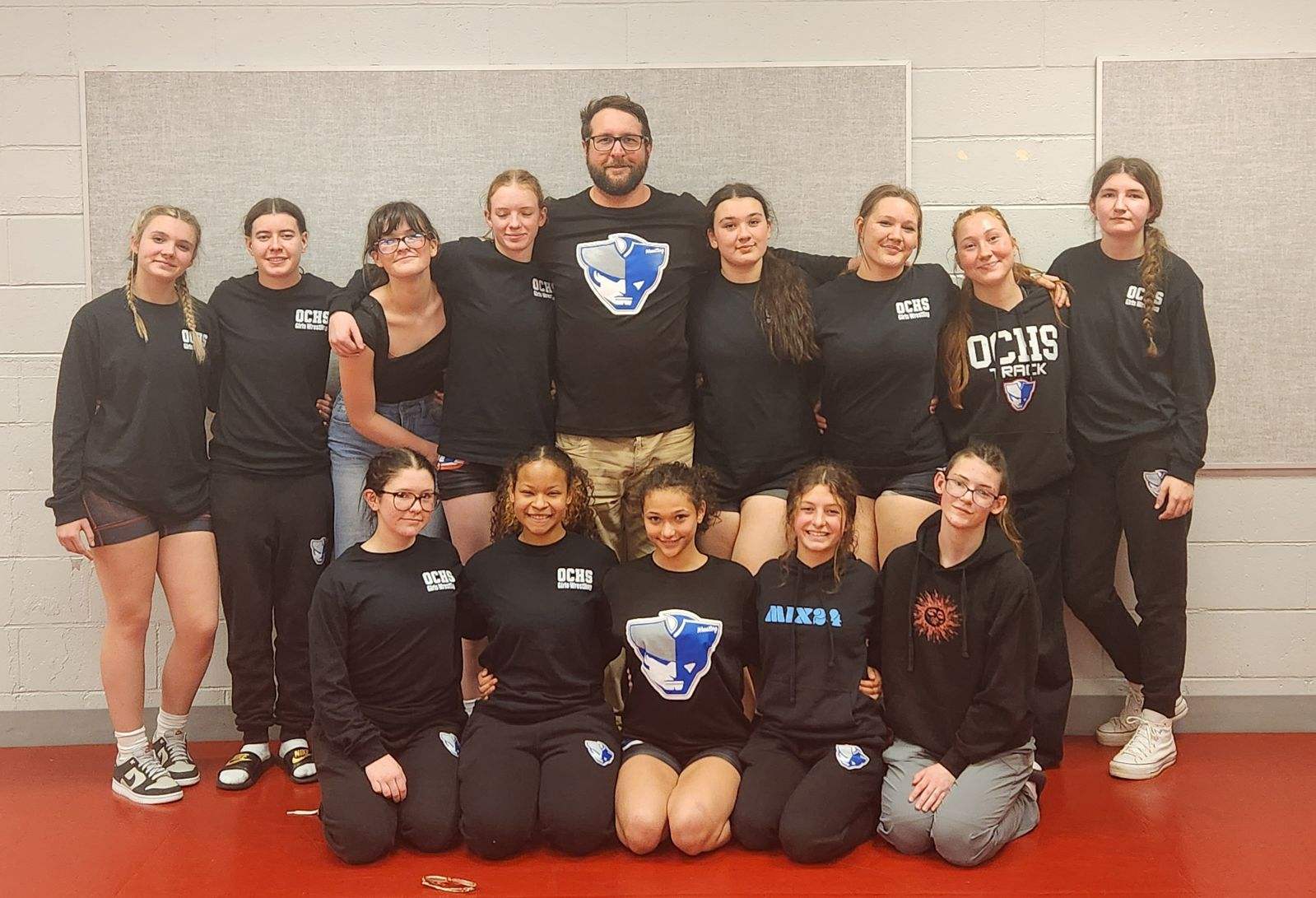 The Oglethorpe County girls wrestling team finished sixth at the Division 2 state duals in its first year as a team. Josh Austin expects the momentum gained from this season will continue to next year. (Submitted Photo)