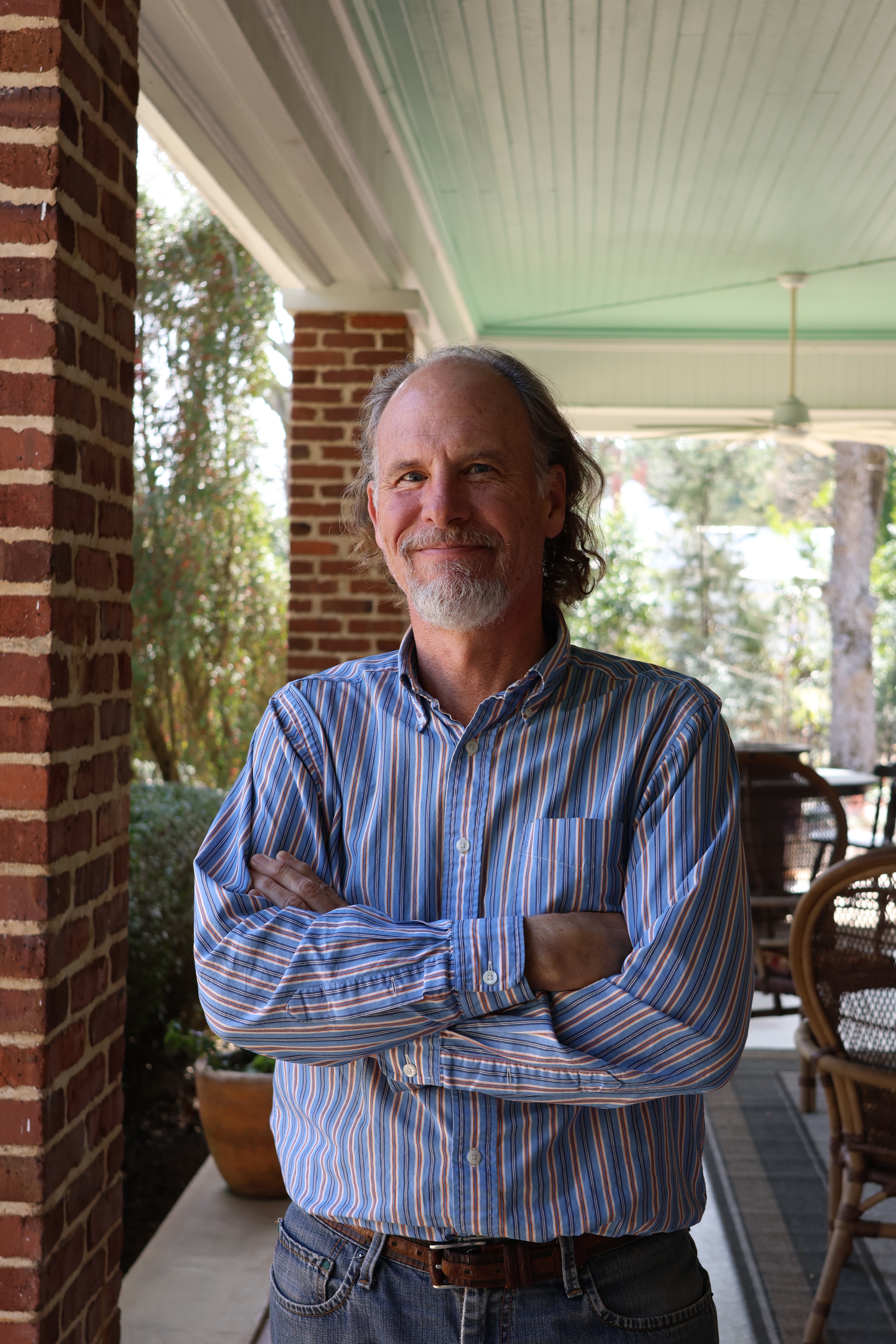 OLIVIA WILSON/THE OGLETHORPE ECHO Mayor Edward Toledano is the co-owner of the Gillen House Bed and Breakfast in downtown Maxeys. He said his time on the city council helped prepare him for his first term as mayor.