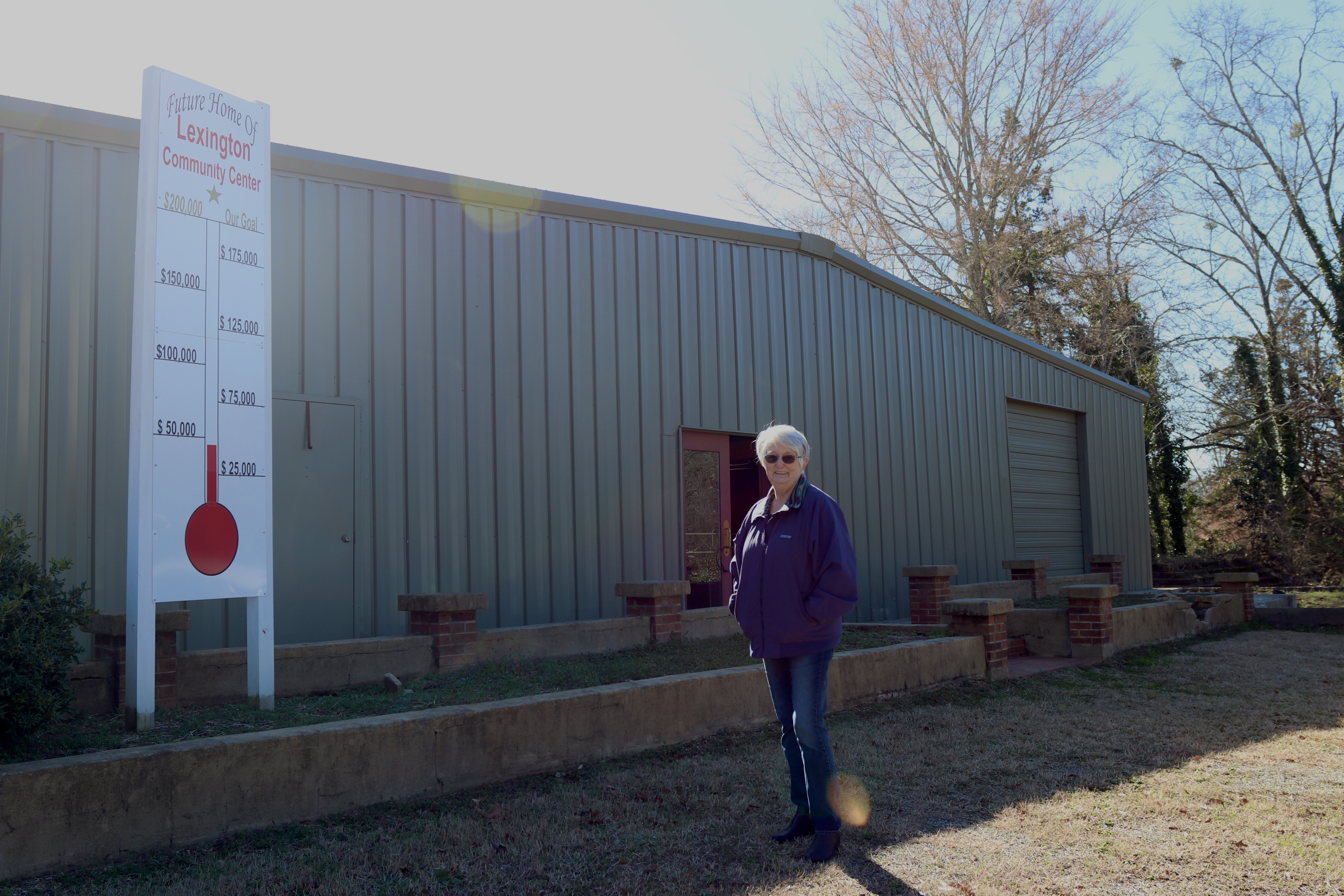 Downtown Development Authority member Linda Parish leads the effort to renovate the Lexington Community Center on Church Street. The Downtown Development Authority formed a committee of volunteers to help her realize her vision. (Photo/Adriana Cascio)
