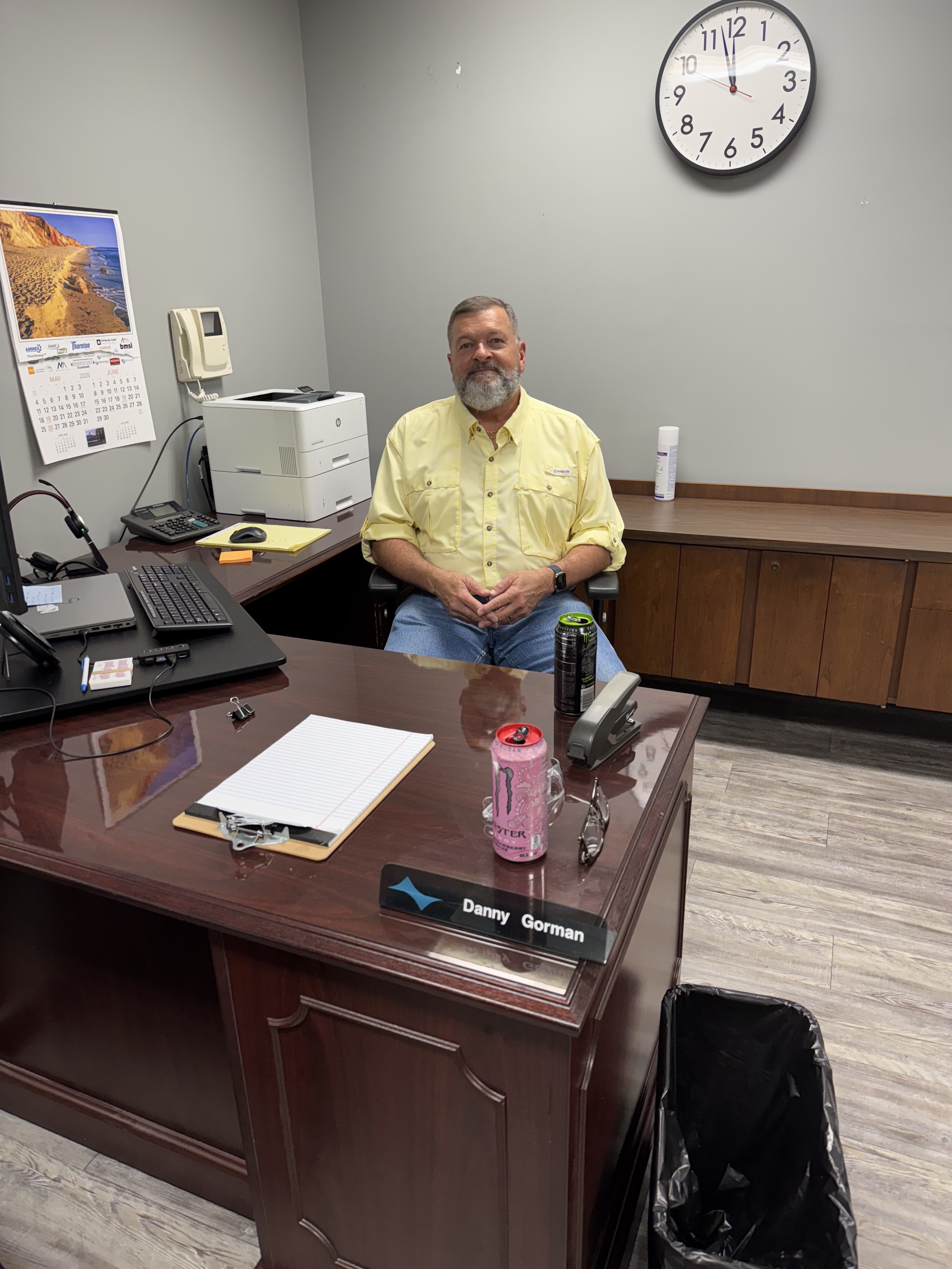 Danny Gorman retired last week after 41 years working for Conwed Plastics in Athens. He also serves on the Maxeys City Council. (Submitted Photo)