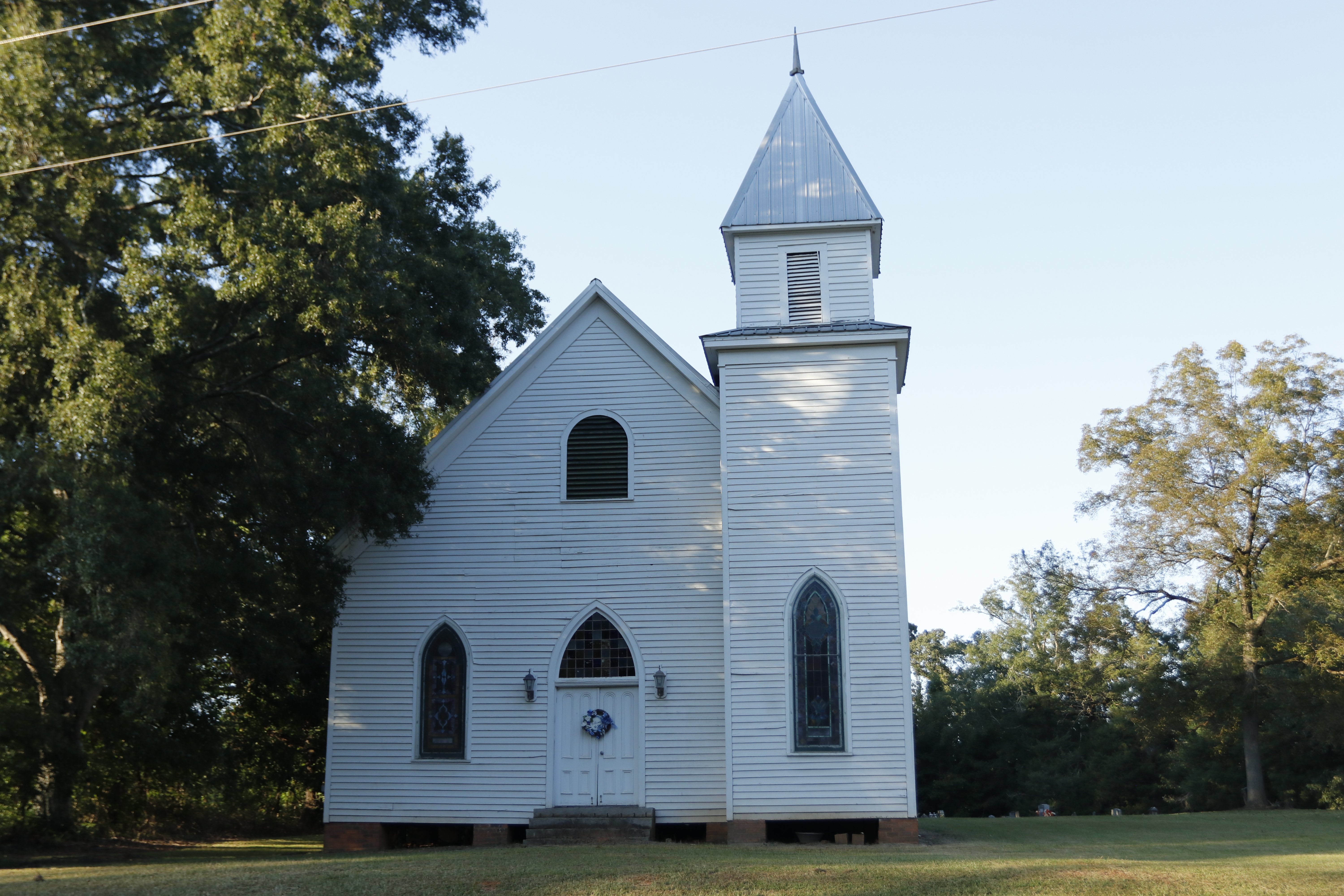 Philomath Presbyterian Church has been a prominent structure in Philomath since the mid 1800s. In the early 2000s, the Philomath Church Preservation Association was created to restore the church and its preserve its longstanding history. (Photo/Ansley Gavlak)