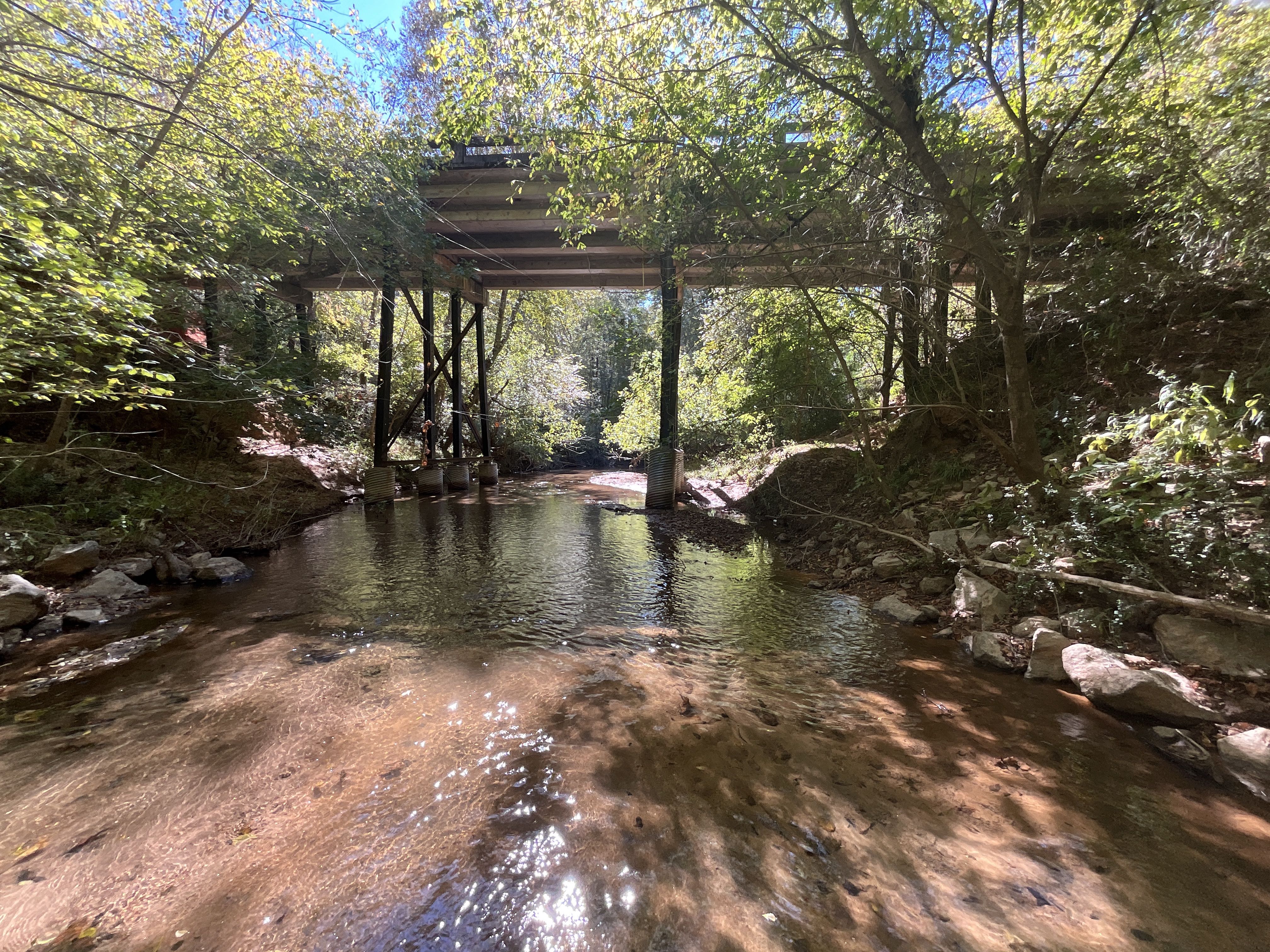 The bridge over Big Creek on Wolfskin Road is scheduled to be replaced, starting in April 2029. It was built in 1959 and is weight-restricted. (Submitted Photo)