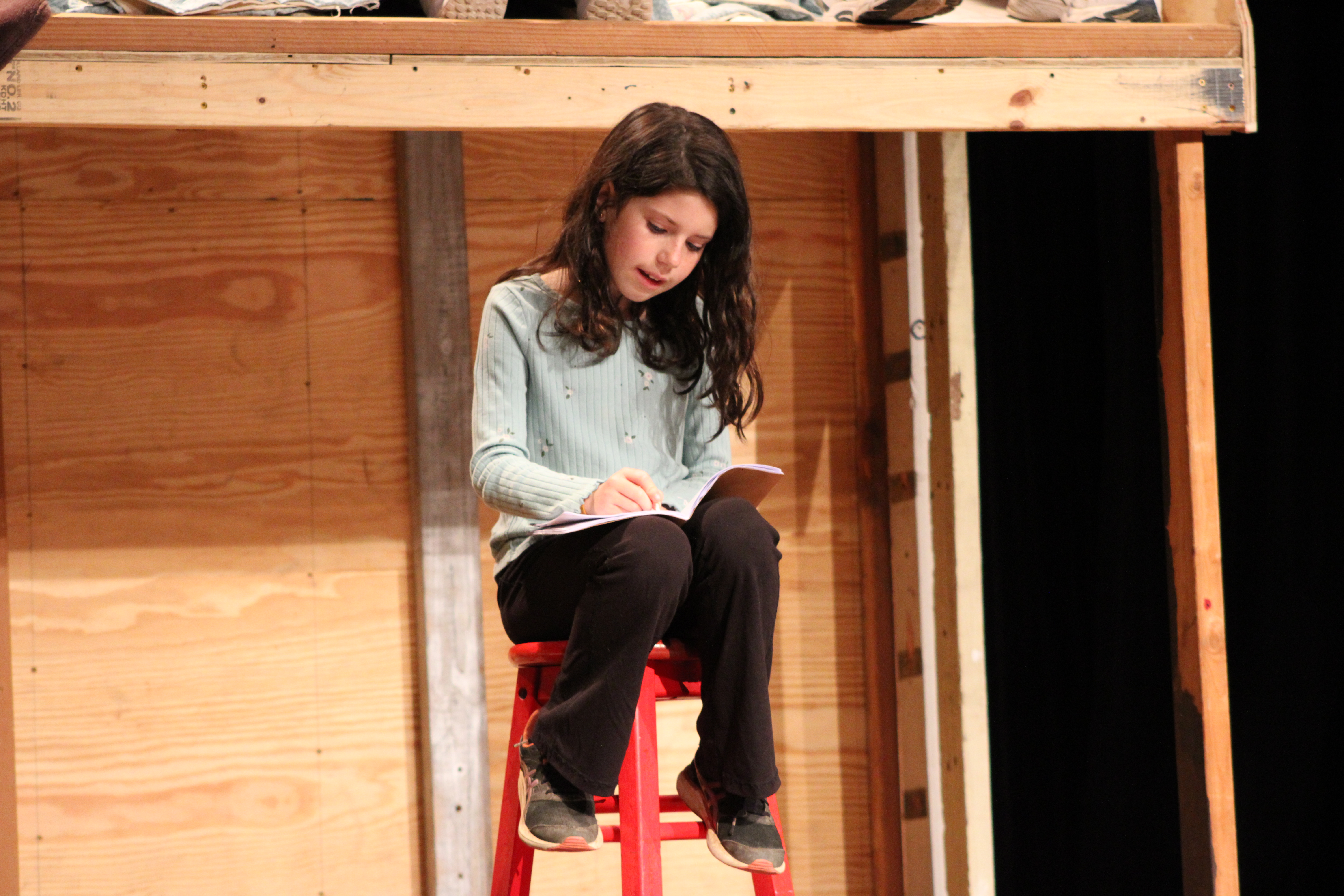 Sophia Marchette will play Charlie in “Charlie and the Chocolate Factory,” which will be presented at the Washington Little Theater next month. Marchette and her family live in Stephens. (Sarah Owens/The Oglethorpe Echo)