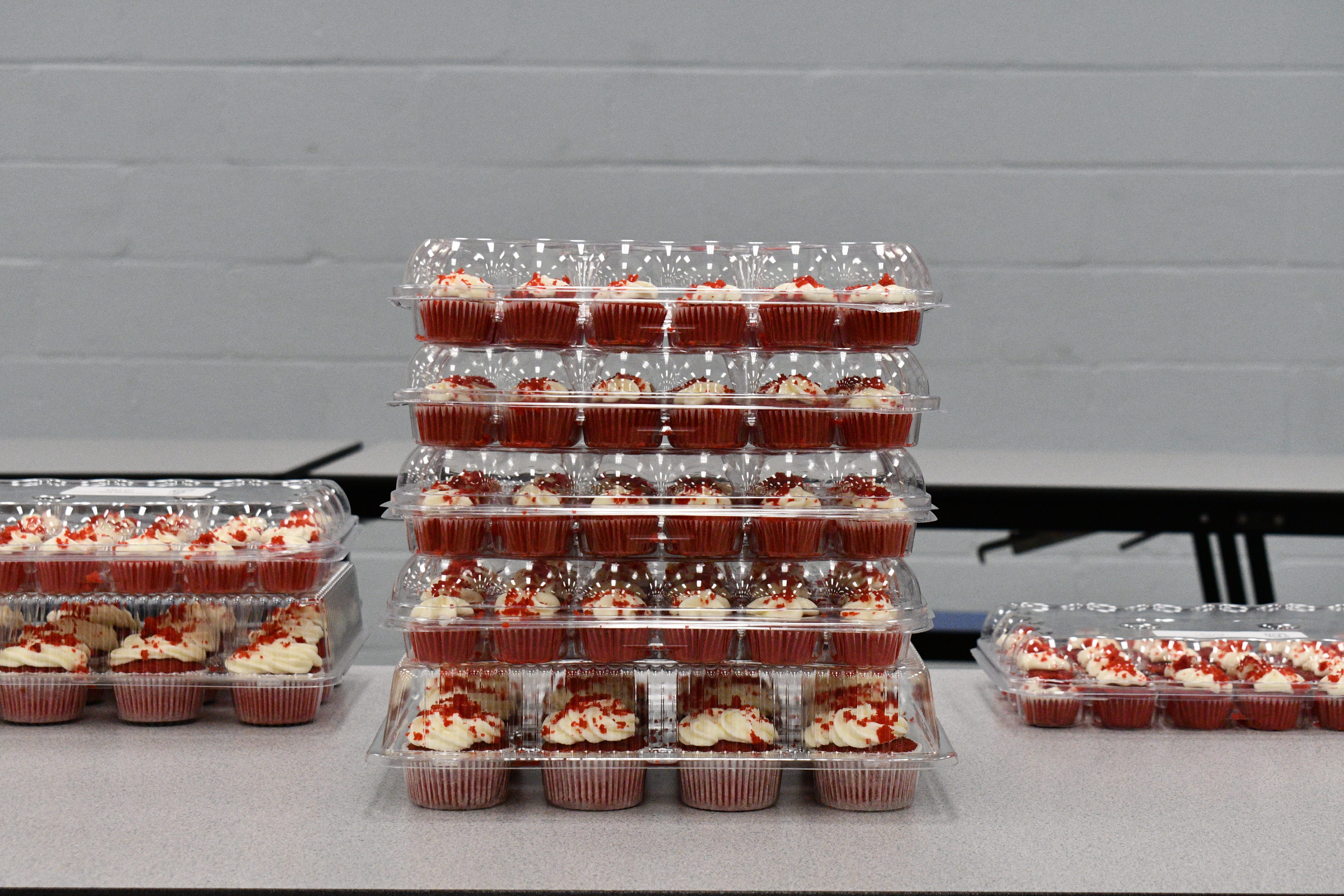 Stack of cupcakes