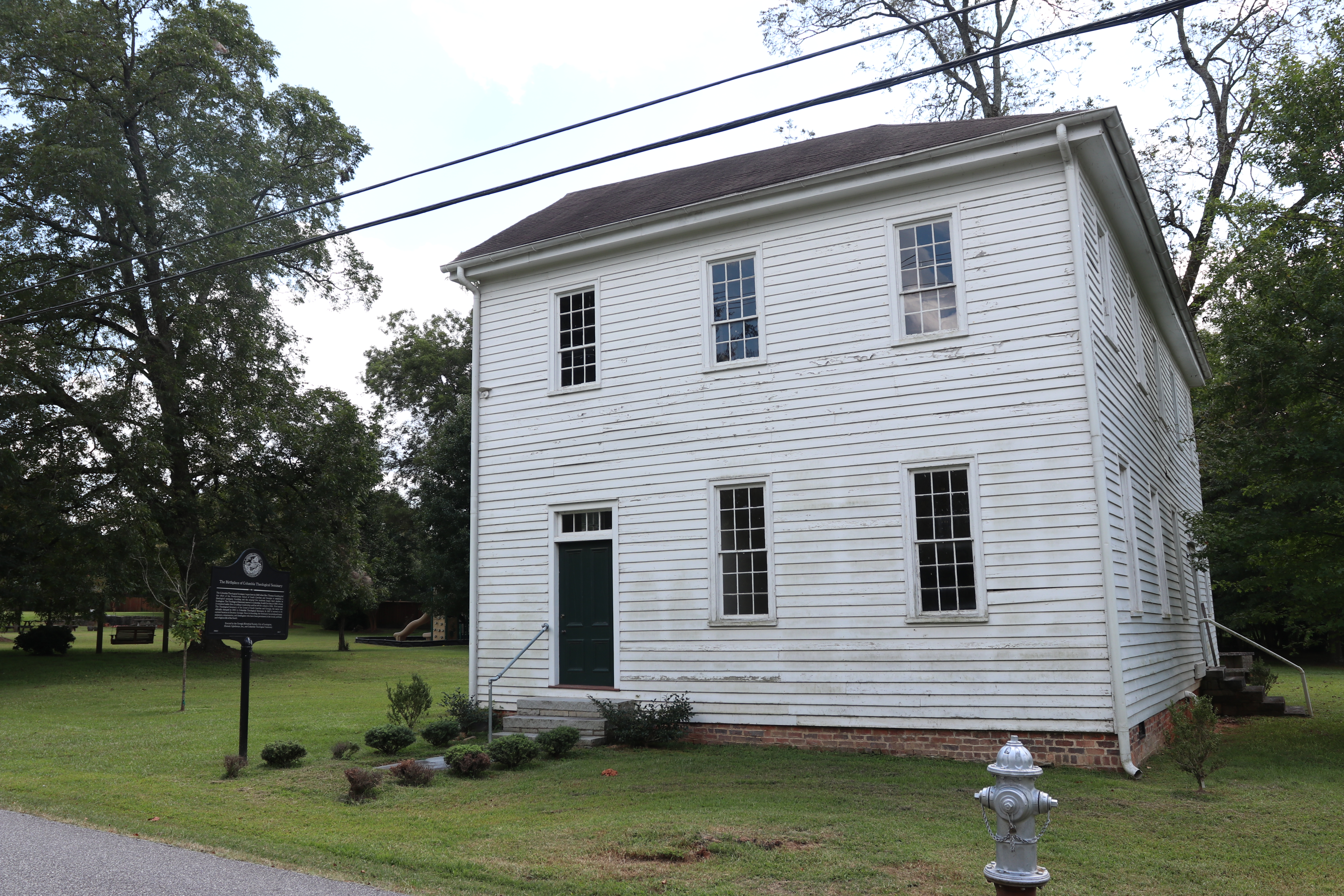 The Manse, 211 E. Church Street, stands on Sept. 3, 2025 in Lexington, Georgia. The building is a part of Lexington's Downtown Master Plan aimed at revitalizing the city. (Photo/Mia Fishman)