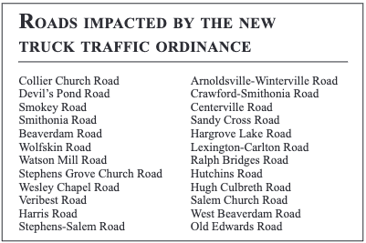 List of roads