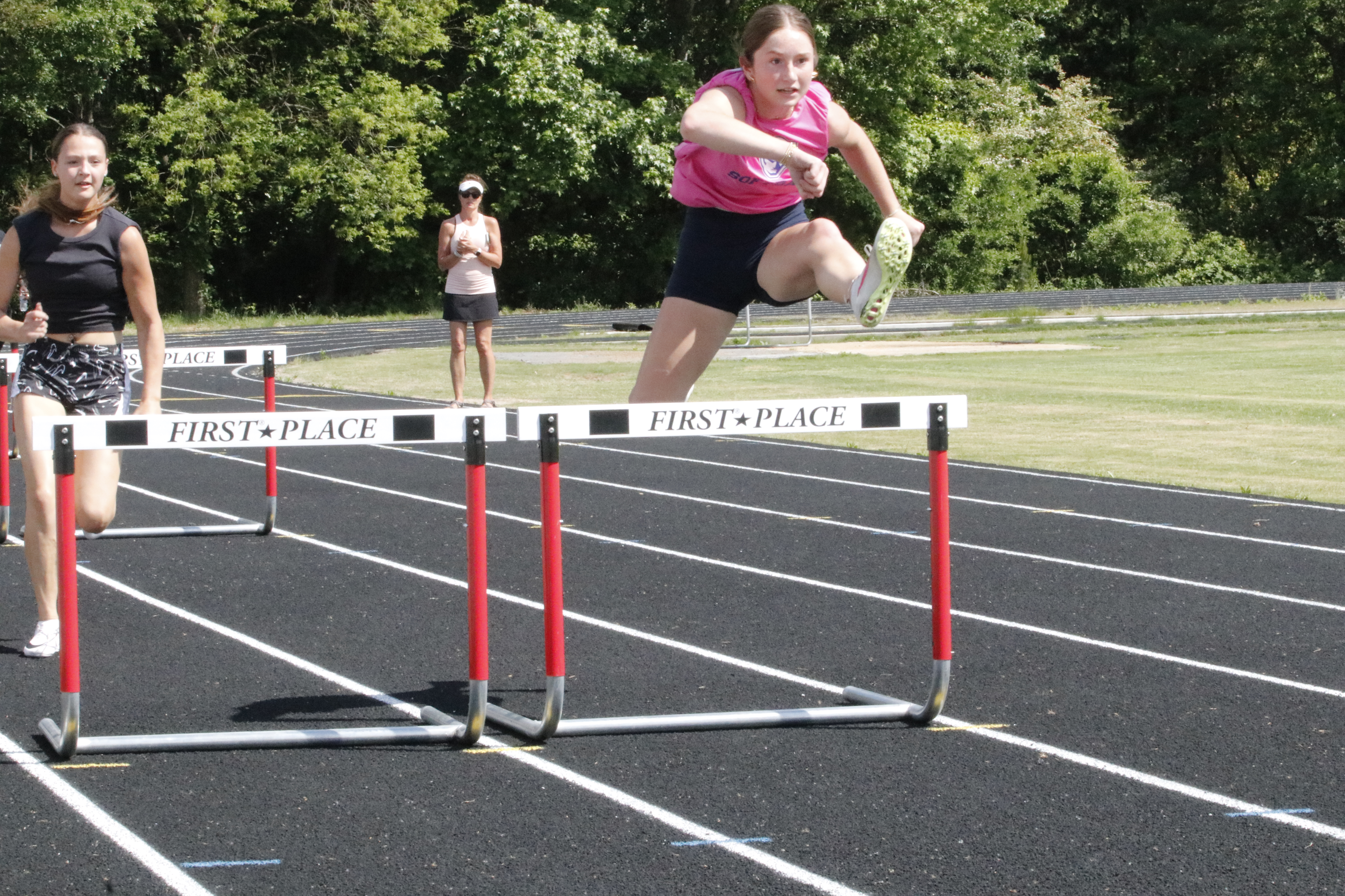 Turner's favorite event to compete in is the 100m hurdles. This year, Stoudenmire says that event has some of the toughest competition he has ever seen. (Torin Smith/The Oglethorpe Echo)