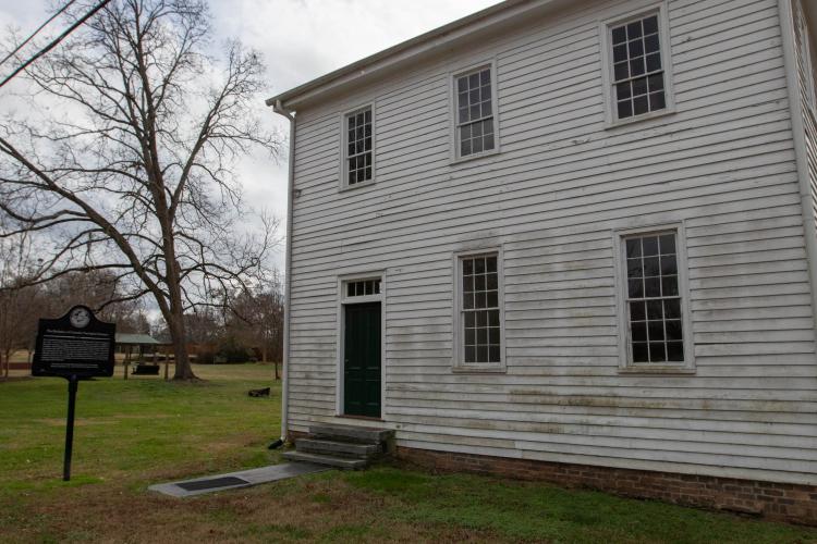 The Manse building in Lexington formerly housed the Columbia Theological Seminary. (Photo/Sarah White)
