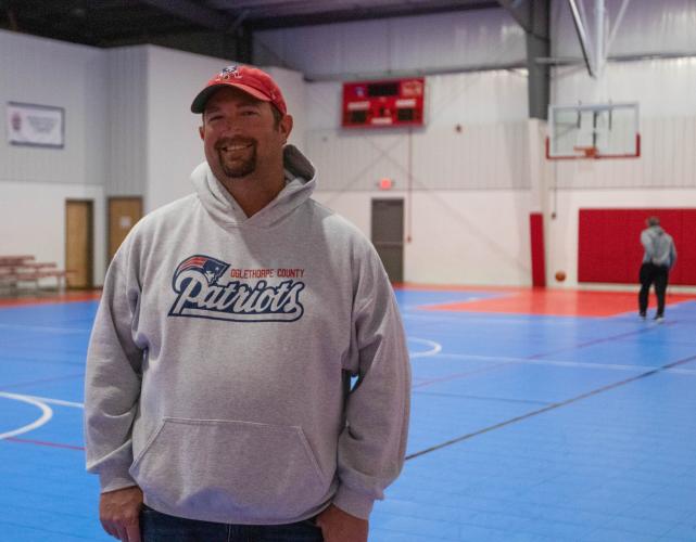Michael White, the director at the recreation department, recently oversaw the construction of a new facility. (Sarah White/The Oglethorpe Echo)