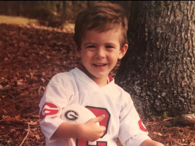 Stetson Bennett IV never doubted where he wanted to be a college quarterback.  Growing up in South Georgia, his heart was set on UGA, as family photos confirm. (Submitted Photo/Bennett Family)