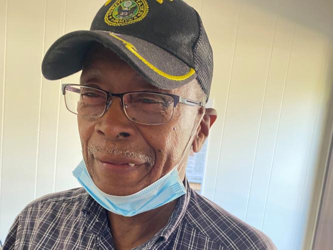 Bobby Mitchell served his Army tour of duty in Germany in 1969. Following his service in Europe, he joined Elberton’s National Guard unit, where he was the battalion cook. (Photo/Dink NeSmith)