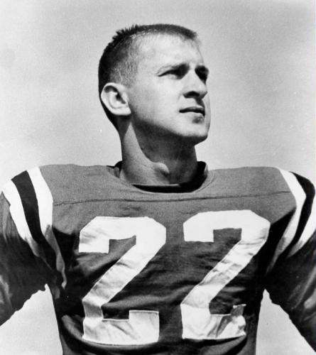 Two Bulldogs who helped Georgia win national championships in 1980 and 2021 have Jesup connections. Fred Bennett’s 1980 photo of Jesup’s Lindsay Scott, center, shows No. 24 racing to the Florida Gators’ end zone in Jacksonville. That play propelled the Dawgs into the national championship game against Notre Dame. Stetson Bennett IV, right, is the grandson of the late Buddy Bennett, left, who quarterbacked Jesup High School to a state championship in 1954. (Submitted Photos)