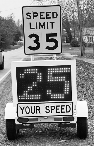 Machines that detect the speed of vehicles could help reduce speeding in Oglethorpe County. (Dink NeSmith/The Oglethorpe Echo)
