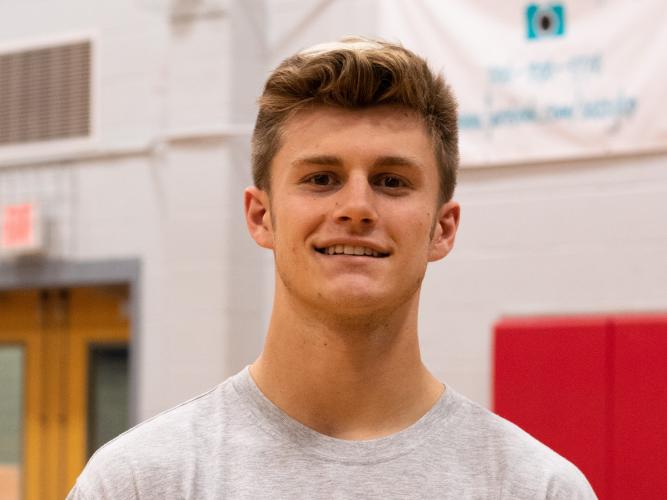 Will Sampson poses for a photo before basketball practice at Oglethorpe County High School on Monday, Nov. 15, 2021. (Photo/Sarah White)