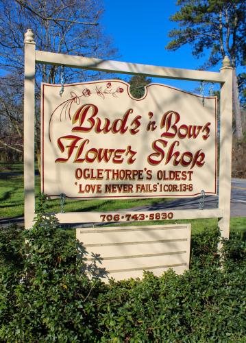 Buds ‘n Bows Flower Shop is the oldest full-service florist business  in Oglethorpe County. Owners Paula and Keith Wagnon consider  faith to be the driving force behind their business. (Shannon Moran/The Oglethorpe Echo