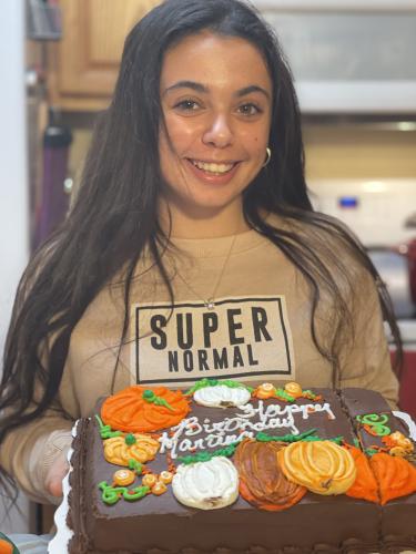 Martina Reali, who is from Italy, has enjoyed her experiences as a student in the International Student  Exchange program.  (Submitted Photo)
