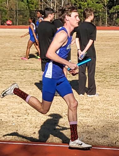 Luke McGarity also runs on the OCHS track and cross country teams. (File/The Oglethorpe Echo)