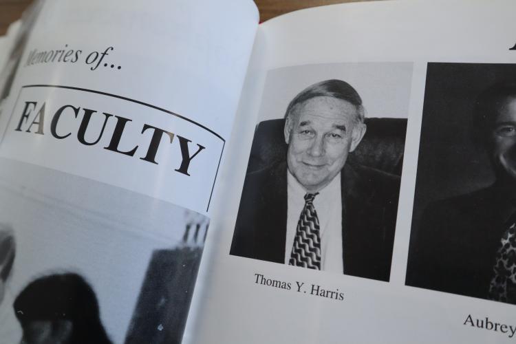 Tom, or TY, Harris was remembered as a "great person" who made excellent decisions. (Yana Obiekwe/ The Oglethorpe Echo)