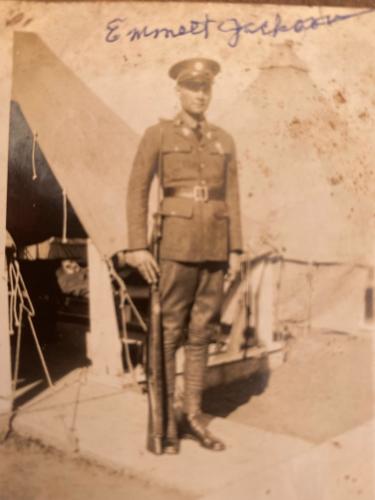 Oglethorpe County native Olin E. Jackson Jr., called Emmett, served in the U.S. Army and was one of many killed in the Philippines during the waning months of World War II. (Submitted Photo)