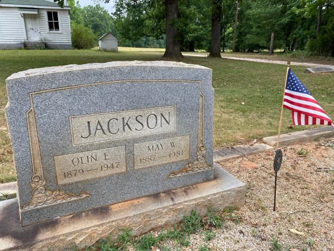 May W. Jackson was honored by the United States government as a Gold Star Mother because she lost a son, Olin Emmett Jackson Jr. of Oglethorpe County, while serving on active duty during World War II. (Photo/Dink NeSmith)