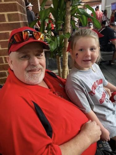 Steve Jones has one granddaughter, Amelia Paul, who is 7 years old. "She is my pride and joy," Jones said. (Submitted Photo)