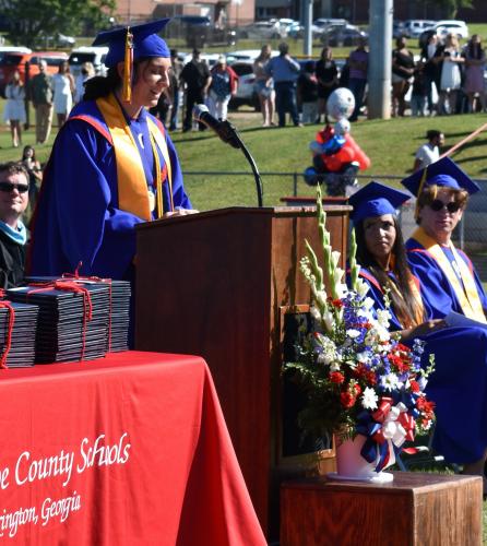 Elizabeth Palmer said her "focus was doing my best at every opportunity to learn." (Photo/ Sarah Evans)