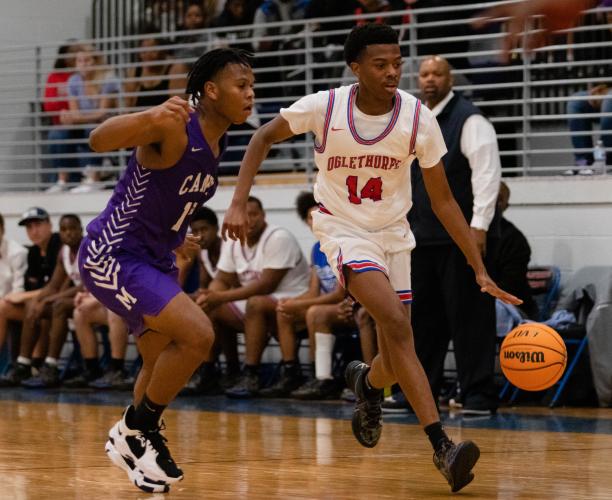 Oglethorpe County guard Javaun Pittard, who will be a junior this year, has gotten “200-300% better” this summer, coach Larry Brown said. (File/The Oglethorpe Echo)