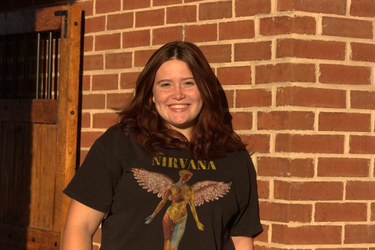 Cassidy Wilson, junior at Oglethorpe County High School (Katie Tucker/The Oglethorpe Echo)