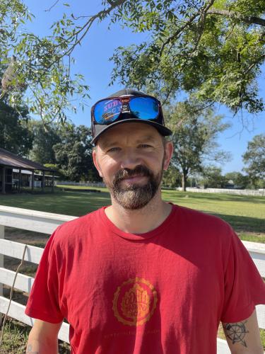 Jesse Collier co-owns Cloverleaf Farm with his sister Libby Rose. They also started Wildwood Revival, a music festival, in 2014. (Photo/Troyce Grant)