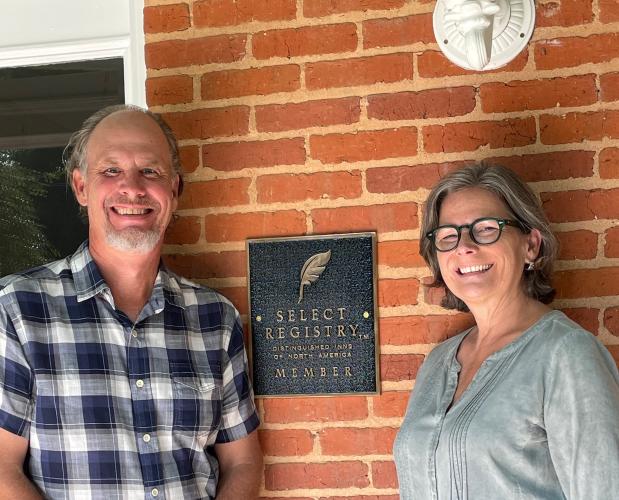 Edward Toledano and Cynzia Sanchez turned the Gillen House, which was built in 1920, into a bed and breakfast in Maxeys. (Submitted Photo)
