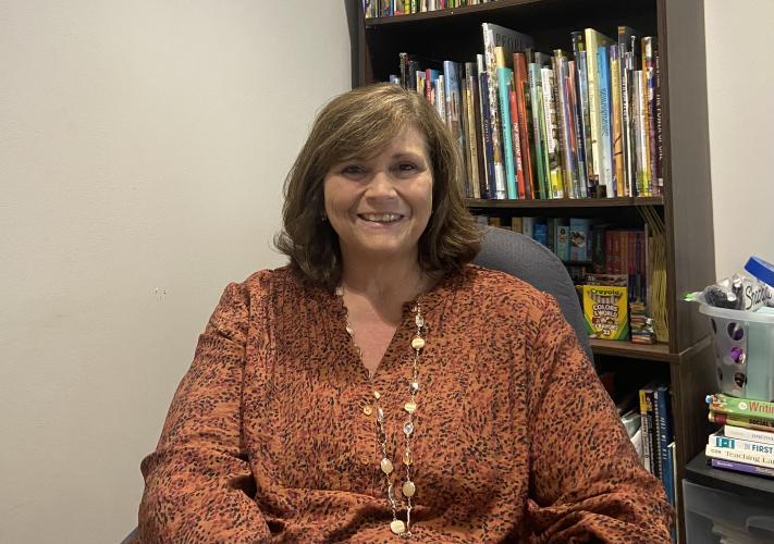 Leslie Jones was appointed president of Oglethorpe County Retired Educator's Association in July 2022. (Emily Rose Hamby/The Oglethorpe Echo)