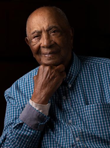 Julia Walkup, who was a member of The Oglethorpe Echo’s staff in the spring, was second in the Georgia Health Care Association’s “photo in a newspaper” contest for “por- traits of residents at Quiet Oaks retirement facility.” They included a portrait of Marcus Goolsby.