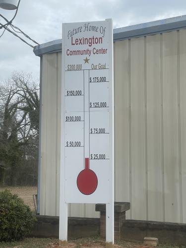 The Lexington Downtown Development Authority has set a goal of $200,000 to turn the Macon Coil building into a community center. It had raised $25,000 as of Jan. 30.\(Photo/DeAnthony Moore)